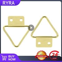 1 5PCS Big Triangle Double Hole Hanging Picture Frame Hardware Accessories Hook Metal Hook Double Hole Hook Storage Organization