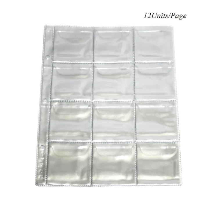 ☸∏ 10Pages/Lot Coin Album PVC Collection Book Collection Coin Holders
