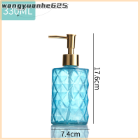 [WYH Store] COD 350ml Glass SOAP dispenser thicked ขวดแก้วแชมพูเจลอาบน้ำกดขวด