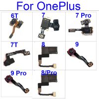 Kabel Flex Sensor Sidik Jari Bawah untuk OnePlus 1 6T 7 8 9 Pro 7T 9R Nord N100 Bagian Pita Fleksibel ID Sentuh Rumah Sidik Jari