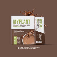 [ส่งฟรี+ส่งทุกวัน] 2 แถม 1 มายแพลนท์ ไอโซเลท My plant โปรตีนจากพืช  เฟิร์มกระชับ มีพรีไบโอติก 1 กล่อง 14 ซอง