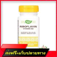 Free Shipping Natures Way Vitamin B2 100 mg. 100 capsules Ship from Bangkok