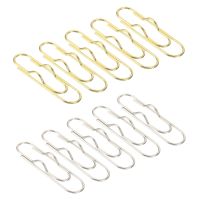 10Pcs Paper Clips Paper Fix Clips Pen Holder Clips Notebook Pen Holder Book Pin for Notebook Clipboard Journal Document Clips