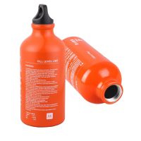 500ml Aluminium Alloy Camping Gas Fuel Oil Bottle Picnic Barbecue Motorcycle Emergency Gas Tank Outdoor Stove Accessories