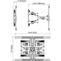 ส่งฟรี NB ขาแขวนทีวี 45 - 75 นิ้ว P6 ขาตั้งทีวี ที่แขวนทีวี ขายึดทีวี ทีวี 50 52 55 60 65 70 North Bayou TV Wall Mount Bracket อุปกรณ์เสริมทีวี