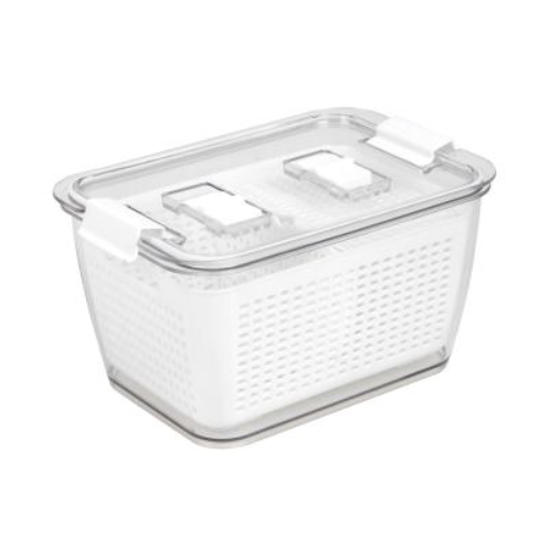 multipurpose-storage-box-in-the-refrigerator-with-basket-and-lock-lid-size-27-5-x-18-x-15-5-cm-bright-white