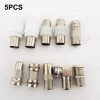 TV RF F Type Female Male Plug Adapter Connector Socket to RF Coax Adapter Terminal Converter Video For Aerial CCTV 17TH