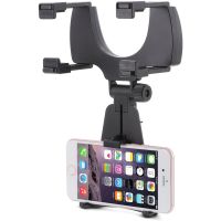 Universal Rotatable Car Phone Holder กระจกมองหลัง Mount Adjustable Smartphone Stand