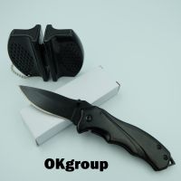 OKgroup NB014-NC+AC001-NC Folding knife มีดพับพกพา ขนาดเล็ก มีดติดรถ มีดกระเป๋า มีดพกพา มีดเดินป่าเล็ก มีดแคมป์ปิ้ง มีดมัลติฟังก์ชั่น