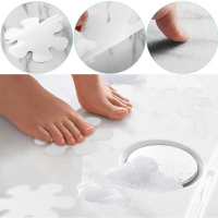 【cw】12PCS Bathroom Anti Slip Strips Transparent Shower Stickers Bath Safety Strips Non Slip Strips for Bathtubs Showers Stairs Floor 【hot】