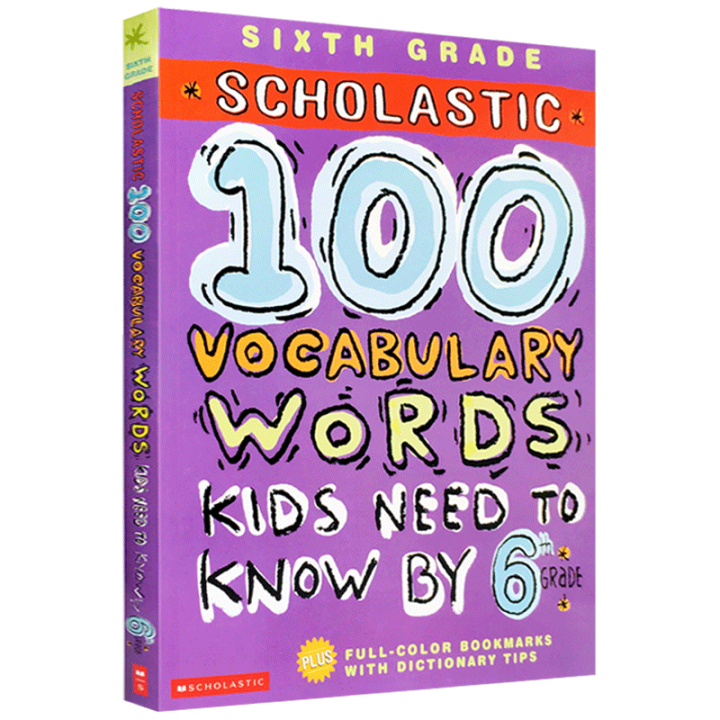 100 English Words Children Need To Know By 6th Grade 