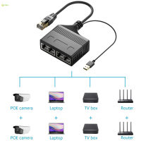 สายตัวแยกอีเธอร์เน็ต RJ45ตัวแยกอีเธอร์เน็ตแบบ1ถึง4ที่มีความเร็วในการรับส่งข้อมูล100Mbps สำหรับ ADSL คอมพิวเตอร์ฮับเราเตอร์ทีวี