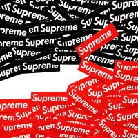 ?พร้อมส่ง?Sup Supreme 711 YOUTUBE sticker สติกเกอร์กันน้ำรูปแบบที่แตกต่างกัน, 1 ชิ้น