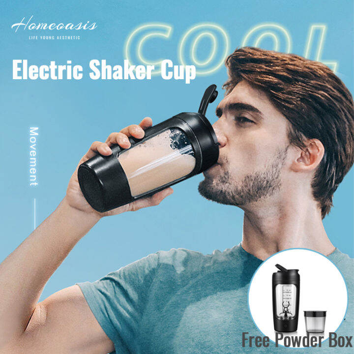 Homeoasis Electric Shaker Cup Fully Automatic Stirring Cup Rechargeable