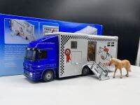 150 SIKU Actros 2541 Die Cast Alloy Racehorse ขนส่งรถบรรทุกรุ่นเก็บของเล่นรถ