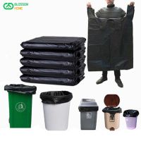 Thickened Vest Bag,Clothing Bag,Mobile Bag,Oversized Black Plastic Bag,Black Garbage Bag 12Pcs/Lot