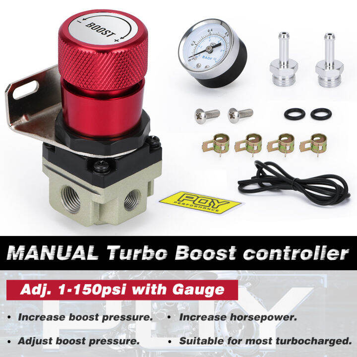 จัดส่งฟรี-t2สากลปรับคู่มือวัดเทอร์โบ-boost-ควบคุม1-150-psi-sr20det-sr-pqy5811