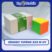 Rubik 5x5 Sengso Yufeng UV Có Nam Châm - Shengshou Yufeng 5M UV