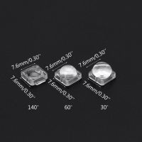 100PCS Lens for 5050 LED WS2812 APA102 WS2811 SK6812 30 60 140 Degree Angle Lens 62KD