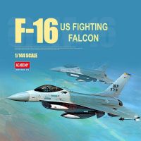 สถาบัน12610เครื่องบินจำลอง1/144แบบจำลองย่อขนาดเรา F-16ต่อสู้เพื่อเครื่องบินของเล่นเหยี่ยวสำหรับบล๊อคตัวต่อเสริมทักษะเครื่องบินคอลเลคชั่นงานอดิเรกแบบทหาร