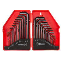 【❖New Hot❖】 MISISI 30 In 1 Hex ประแจ Torx กุญแจคำสาปอัลเลนชุดเมตริก Sae สว่านเจาะชุด