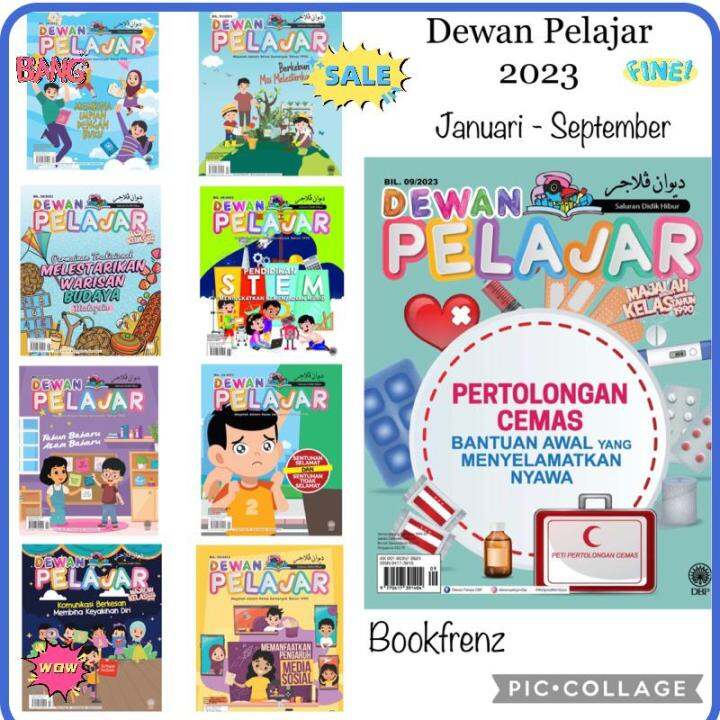 [100% SEALED] Majalah DBP Dewan Pelajar 2023 | Lazada