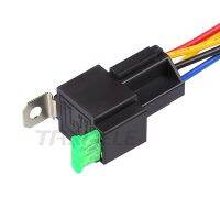 ▲✓ 1Pcs/set Auto Fused On/Off Relays DC12V 30A 4 Pin Electronic Relay Car Automotive Relay with Insurance Film Car Fuse