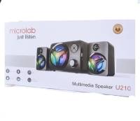 ลำโพง Microlab U210 USB+Bluetooth Speaker 2.1 Ch. LED