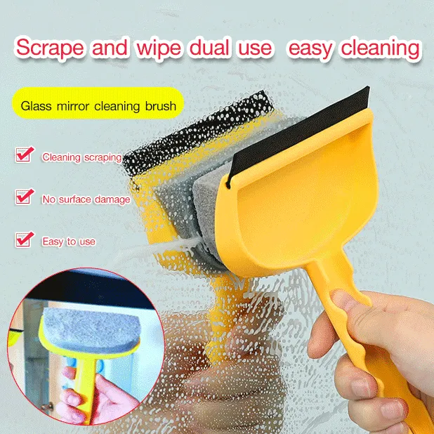 basevv Glass Mirror Cleaning Brush Lazada PH