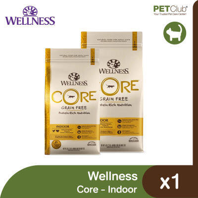 [PETClub] Wellness Core Adult Cat Indoor - อาหารเม็ดแมว สูตรเลี้ยงในบ้าน 3 ขนาด [900g, 2.2kg. 4.9kg]