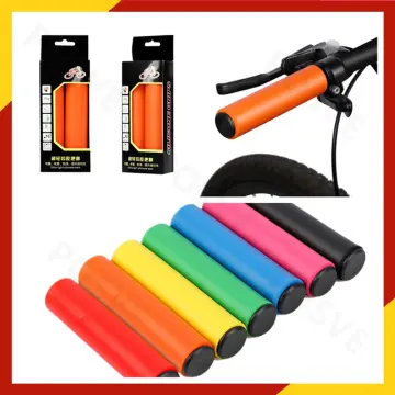 1Pair Bike Silicone Anti-slip Handlebar Grips For Mountain MTB Bicycle  Cycling