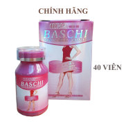 Viên uống giảm cân Baschi Hồng Thái Lan 40 viên giúp giảm cân an toàn cho