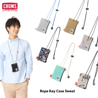 CHUMS Rope Key Case Sweat / กระเป๋าคล้องคอ กระเป๋าใบเล็ก กระเป๋าใส่บัตร ใส่เหรียญ ใส่กุญแจ neck bag ชัมส์