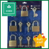 กุญแจ MASTER KEY ISON 450-40/5 40 มม. 5 ตัว/ชุดMASTER KEYED PADLOCK ISON 450-40/5 40MM 5EA/SET **สินค้าแนะนำ**