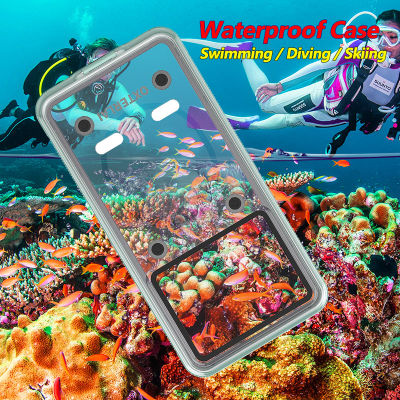 IP68กันน้ำสำหรับ Samsung Galaxy A53 A33 A72 A52 A52S A71 A73 A82 A51 4G 5G กรณีว่ายน้ำใต้น้ำ