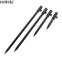 2 x Carp Fishing Bank Sticks Aluminium Black Rod Pod Diameter 16mm Fishing Accessories