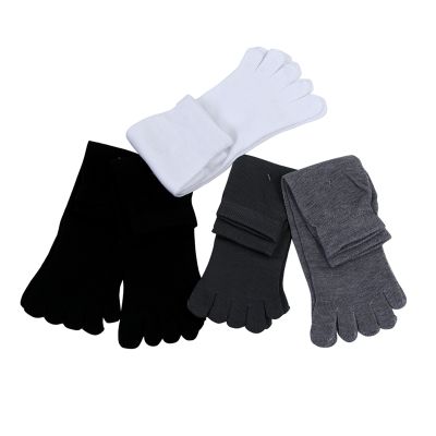 5 Pairs Mens Five Seperate Finger Toe Socks Comfortable Cotton