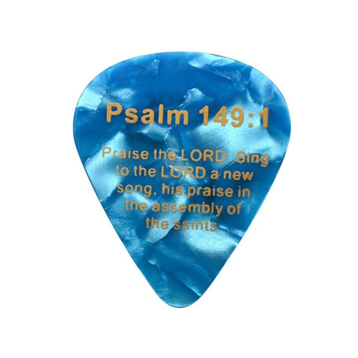 1000pcs-mix-color-celluloid-guitar-picks-with-jesus-romans-10-13-printing-0-71mm-guitar-pick