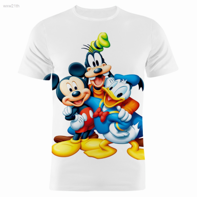 2023 Jersey Streetwear Men Women Tshirt Donald Duck T-shirt Summer Casual Short Sleeve Print Tops Tees Unisex