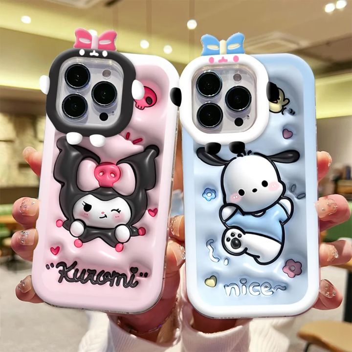 เคส-caiweiqi-เคสใส่โทรศัพท์-hp-samsung-a04e-a04-a14-a04s-a13-a03-a03s-a23-a22-a12-a11-a21s-a52-m12-a32-a02s-การ์ตูนสร้างสรรค์-sanrio-melody-และ-pompurin-ซิลิโคนนิ่มกันกระแทกฝาครอบโทรศัพท์