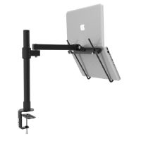 Height Adjustable Desktop Clamping 11-15 inch Laptop Holder Full Motion Cooling Lapdesk Notebook Holder Bracket Stand BC251/40 Laptop Stands