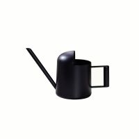 Stainless Steel Watering Can Metal Long Mouth Black Mini Childrens Watering Kettle Watering Can Gardening Watering Can 300ML Watering Systems  Garden