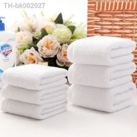 ✱ 10pcs/lot Good Quality White Cheap Face Towel Small Hand Towels Kitchen Towel Hotel Restaurant Kindergarten Cotton Towel