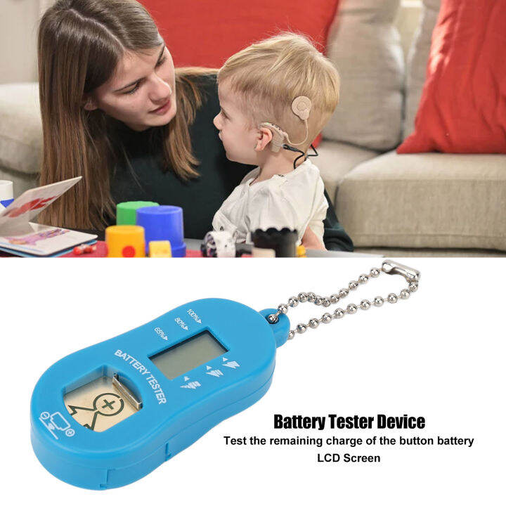 Battery Checker Power Capacity Measuring Portable Button Cell Battery