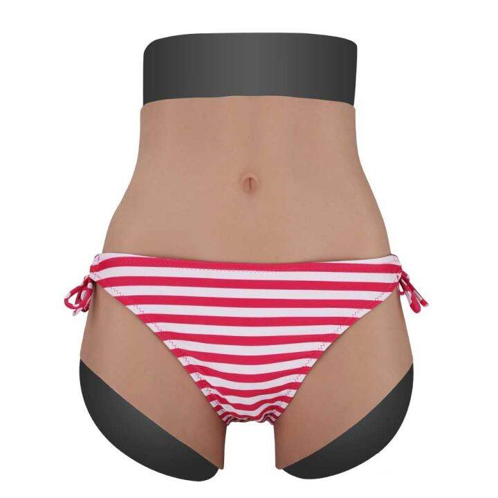 Silicone Sexy Fake Pants For Crossdresser Sissy Shemale Realistic Silicone Panties Male To