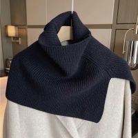 [COD] High-necked shawl scarf womens winter new outer pullover neck female Korean style all-match sleeve wool knitting