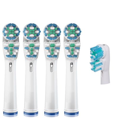 ✓❖✲ Electric Toothbrush Replacement Head Electric Toothbrush Double Cleaning - 4pcs - Aliexpress