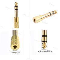 6.5mm Headphone Audio Adapter For 6.35mm Male To 3.5mm Jack Female Adapter Connector Amplifier Mic AUX Cable D1AG