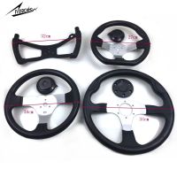 Steering wheel With Cap Assy Fit For DIY Go Kart Buggy Karting ATV UTV Bike Accessories