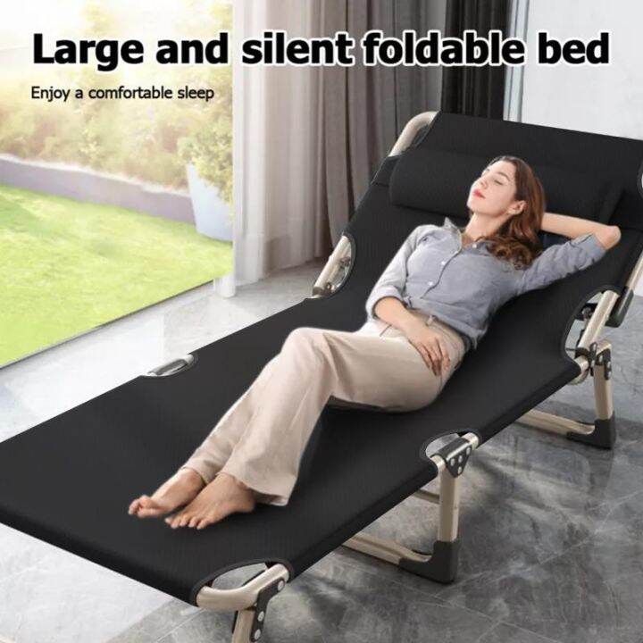 2023NEW Outdoor folding bed Portable bed heavy duty Adjustable folding